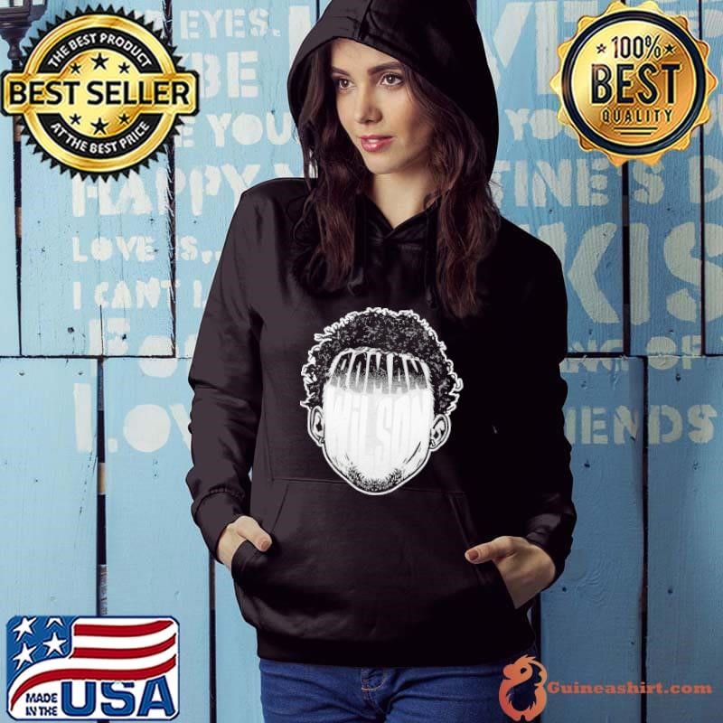 Roman Wilson American football wide receiver Pittsburgh Player Silhouette Hoodie