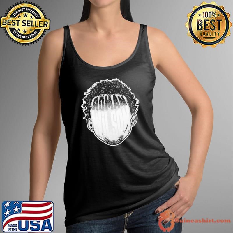 Roman Wilson American football wide receiver Pittsburgh Player Silhouette Tank Top