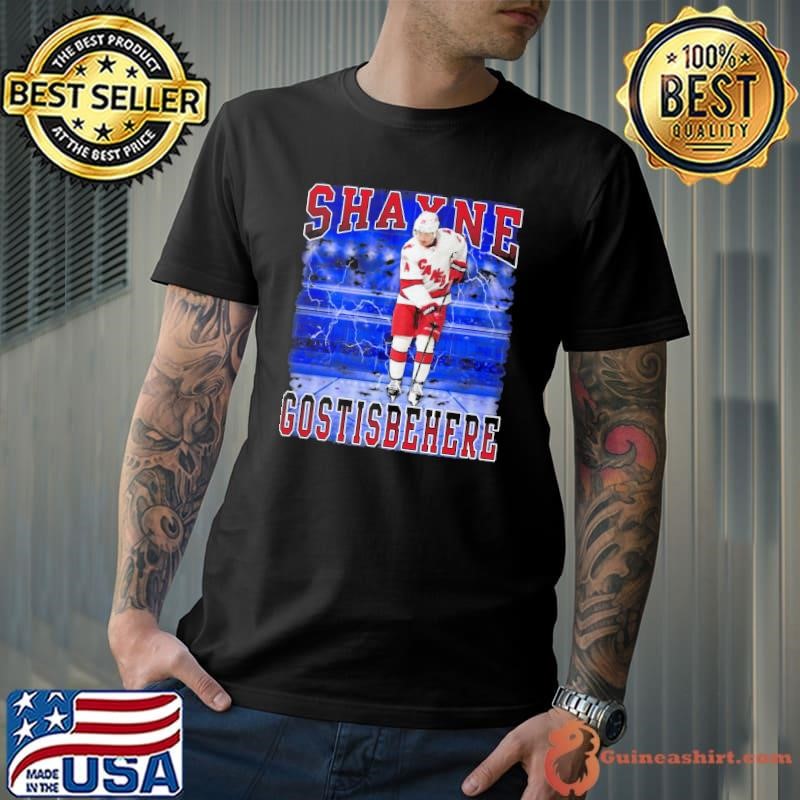 Shayne Gostisbehere American professional ice hockey defenseman T-Shirt