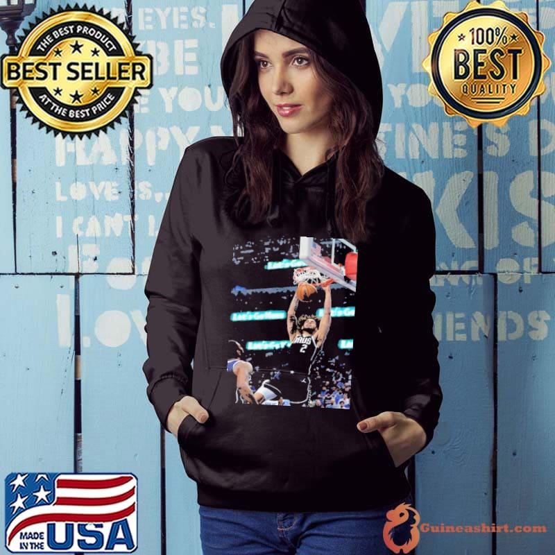 Short Moment NBA 2024 Poster Dereck Lively II Slam Dunk In Battle Minnesota Timberwolves Vs Dallas Mavericks Hoodie