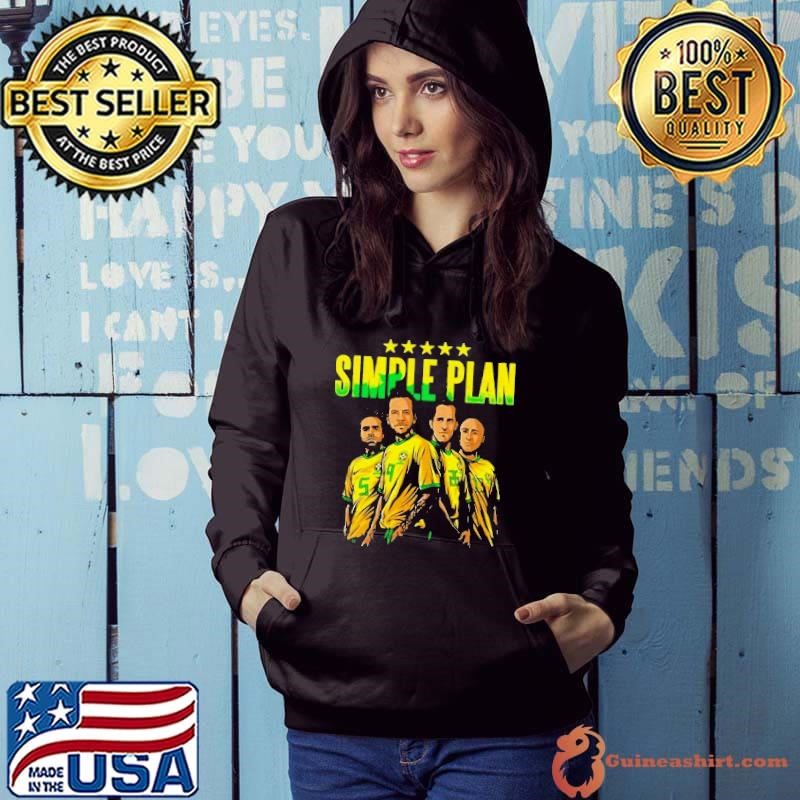 Simple Plan Soccer Brazil Hoodie