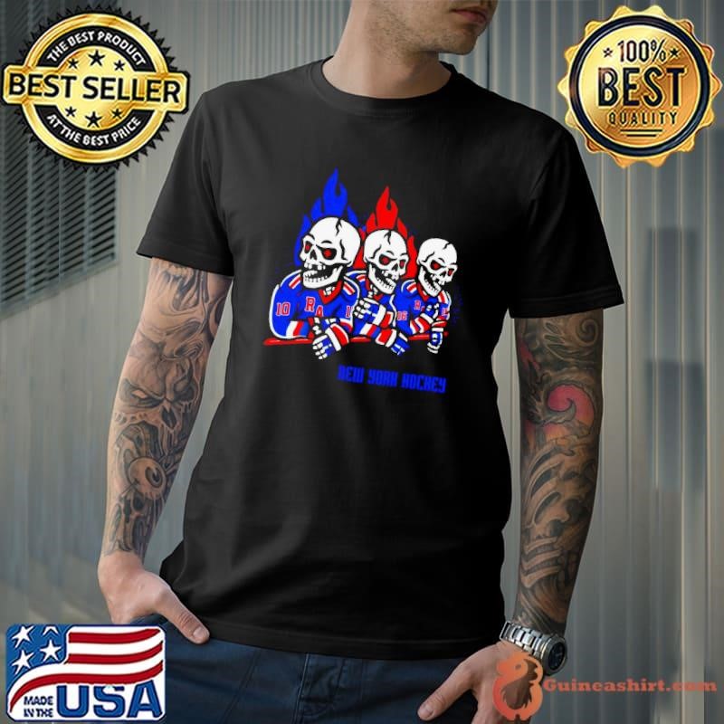 Skeleton New York Rangers hockey shirt