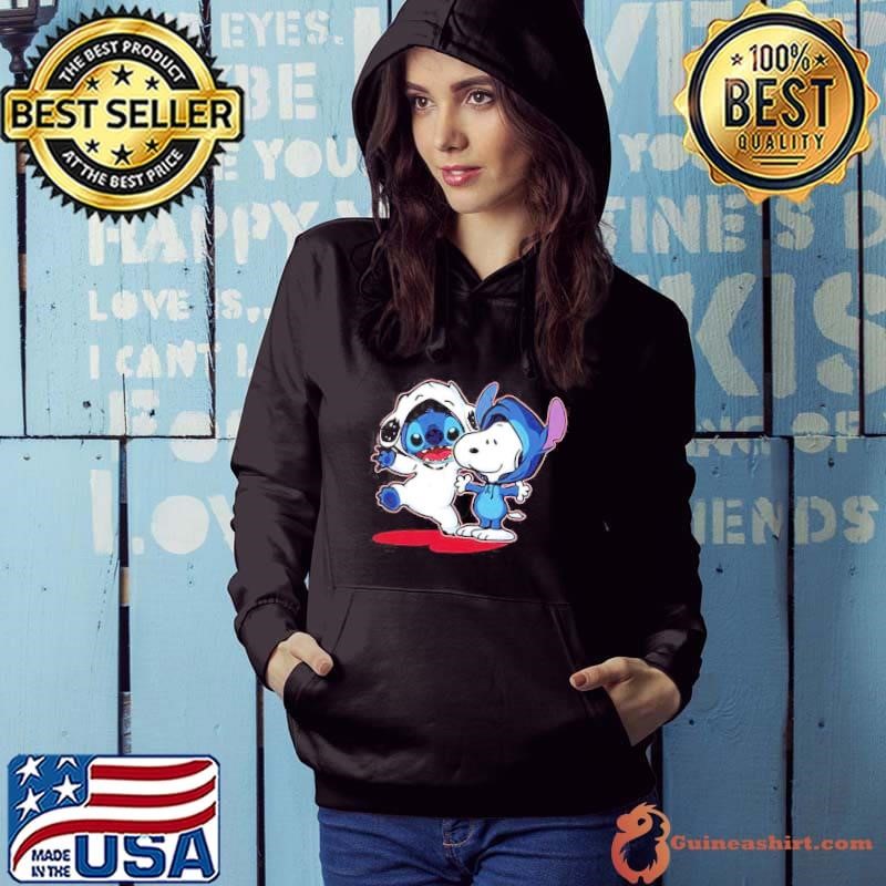 Snoopy And Stitch Shirt