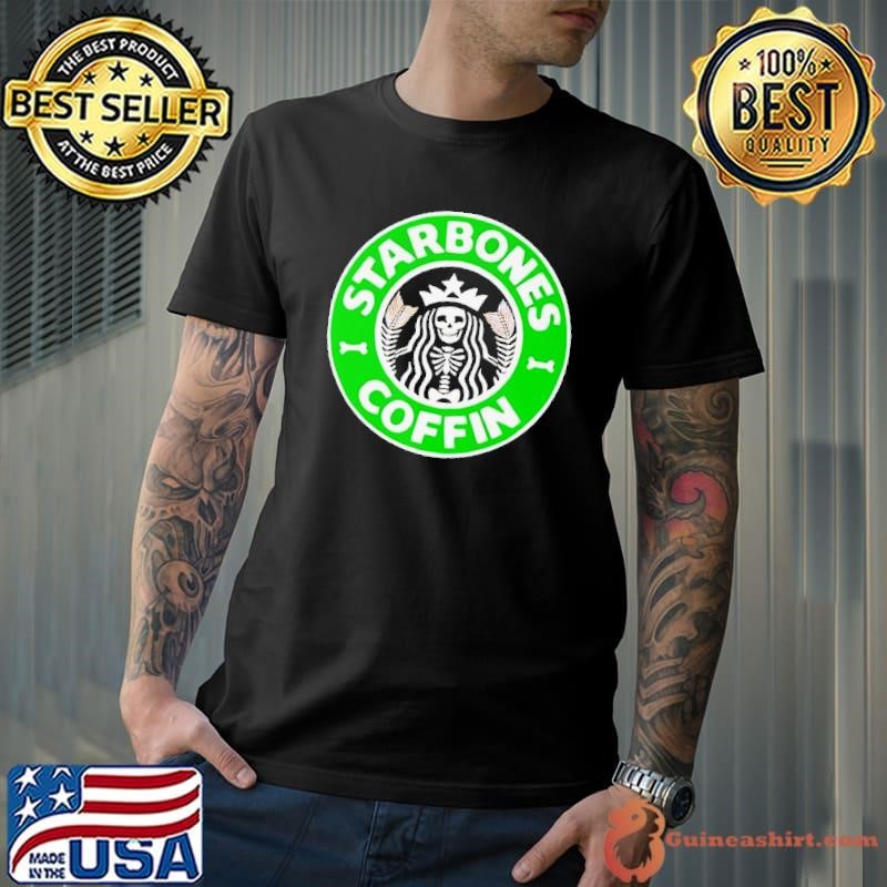 Starbones Coffin logo shirt