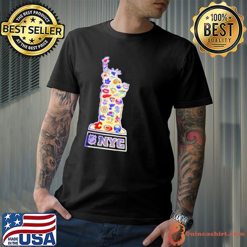 Statue of Liberty New York City NHL hockey teams Unisex