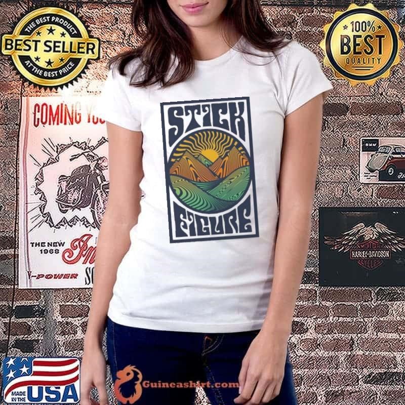 Stick Figure Rasta Sunrise shirt