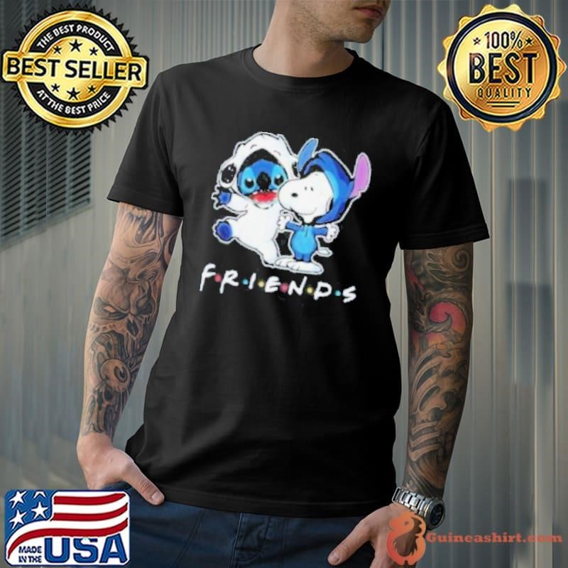 Stitch And Snoopy Peanuts Best Friends For Life Disney Fan Shirt