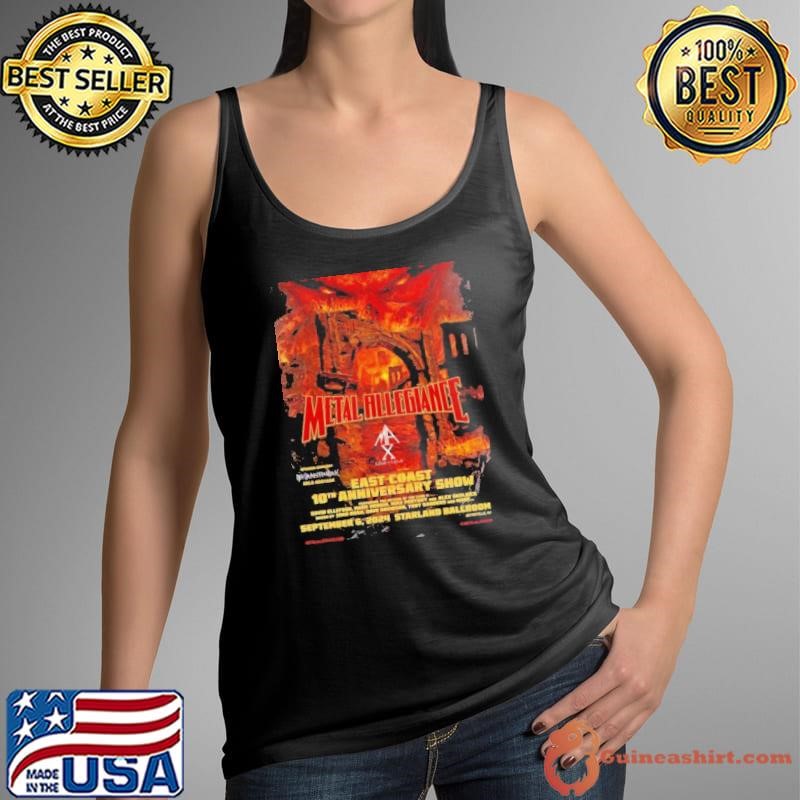 Supergroup Metal Allegiance East Coast 10th Anniversary Show September 6 2024 Starland Ballroom Shirt