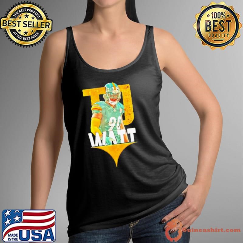 T.J. Watt 90 Pittsburgh Steelers football player Tank Top