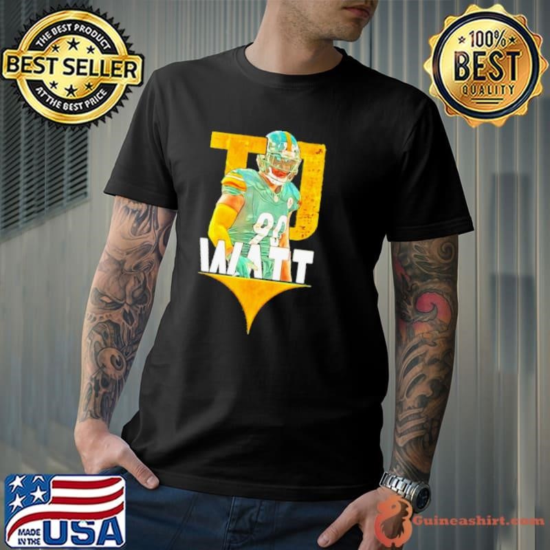 T.J. Watt 90 Pittsburgh Steelers football player Unisex