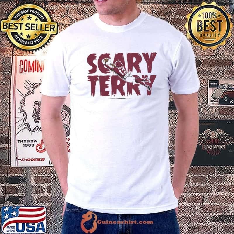Terry Mclaurin Scary American football wide receiver T-Shirt