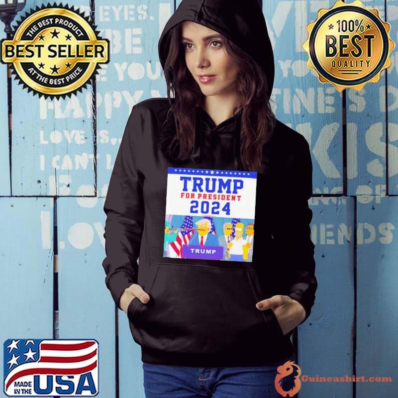 The Simpson Trump For President 2024 Hoodie