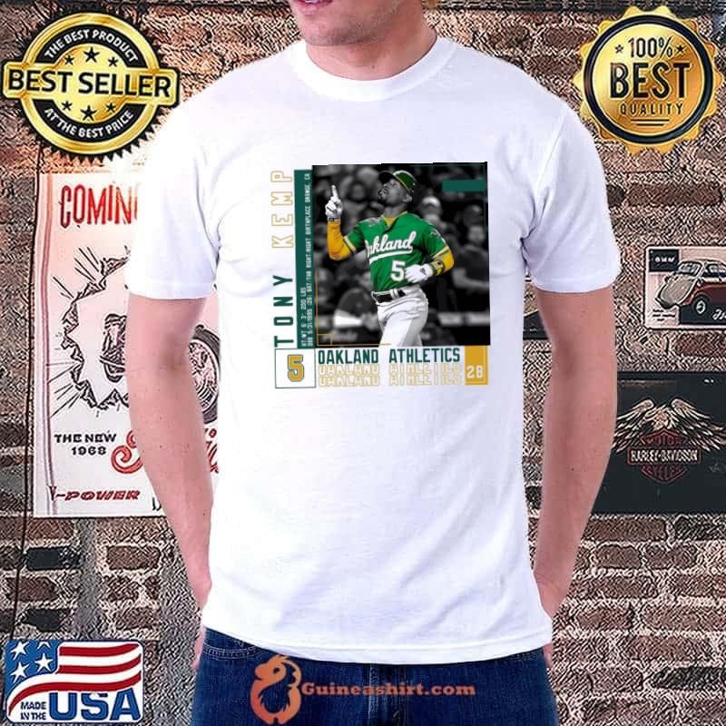 Tony kemp merican professional baseball second baseman left fielder T-Shirt