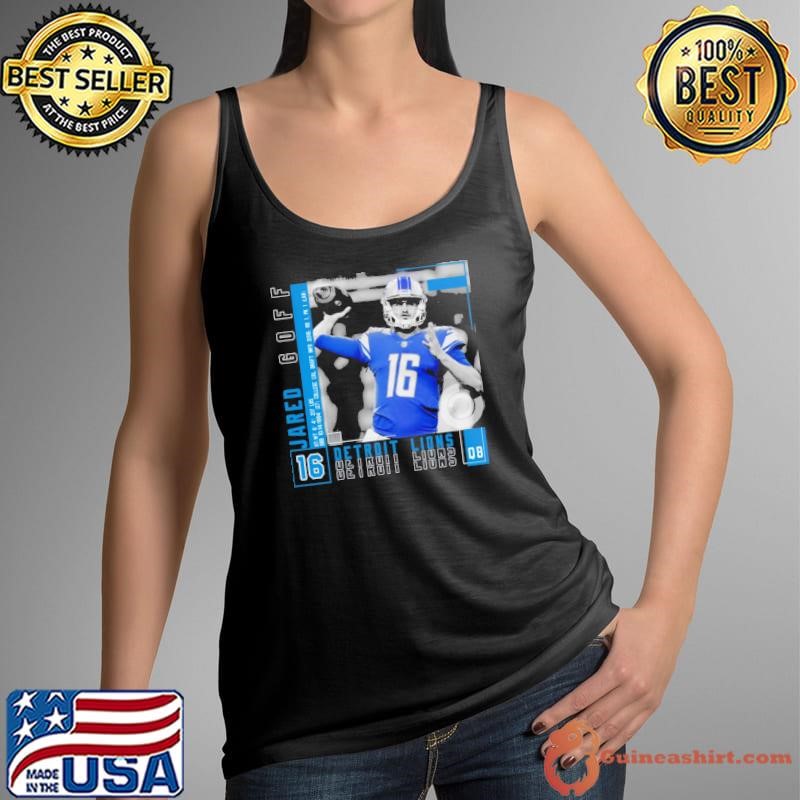 Top Jared goff American football quarterback the Detroit Lions Tank Top