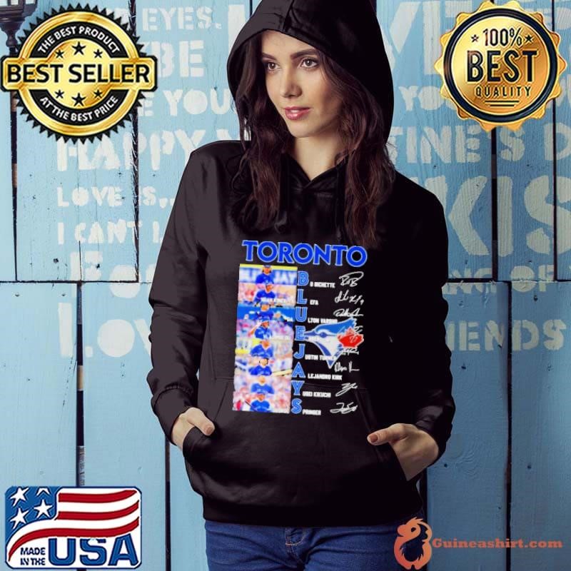 Toronto Blue Jays Team Players 2024 Signatures Hoodie