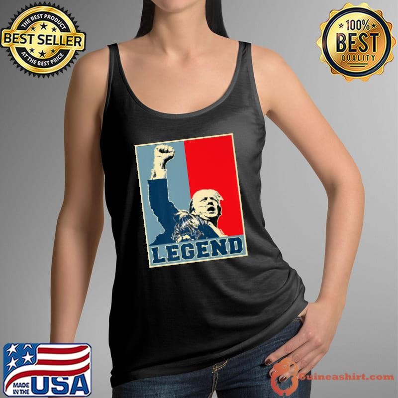 Trump 2024 Legend Let Me Get My Shoes Retro Tank Top
