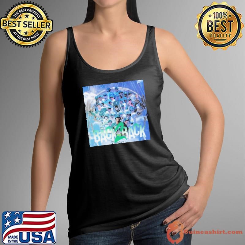 Tulane Green Wave Back 2 Back AAC Baseball Tournament Champions Tank Top
