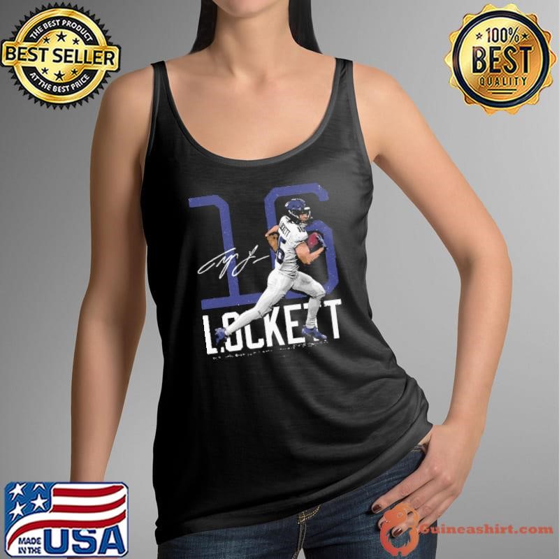 Tyler Lockett Seattle Bold Number American football wide receiver T-Shirt