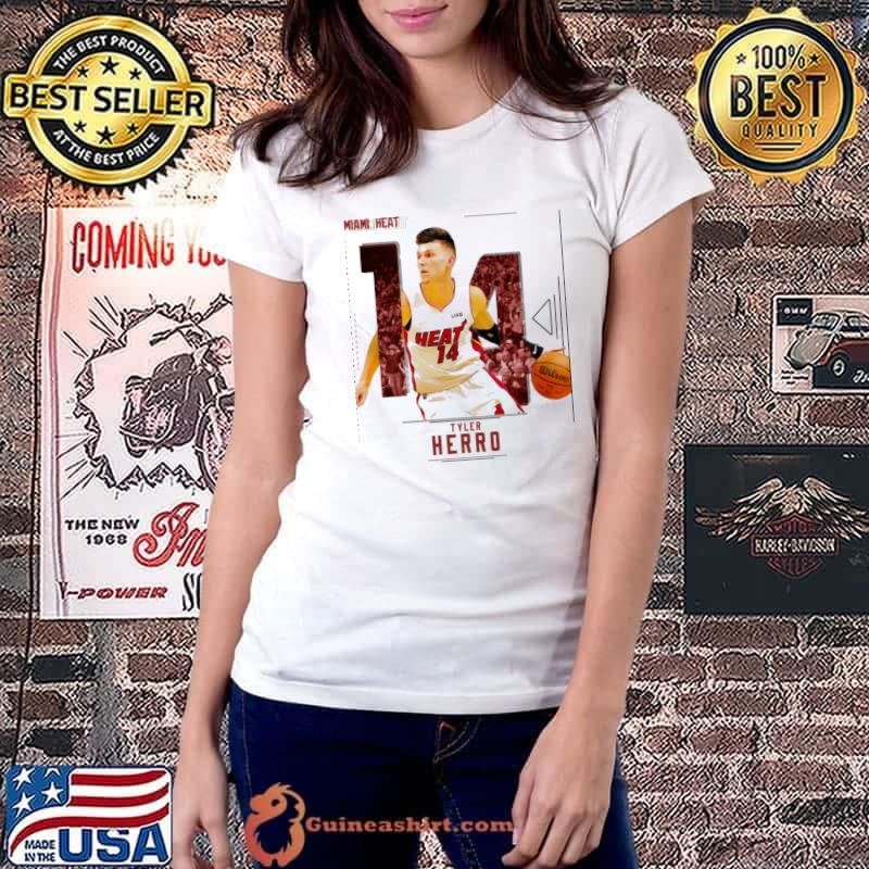 Tyler herro American professional basketball player T-Shirt