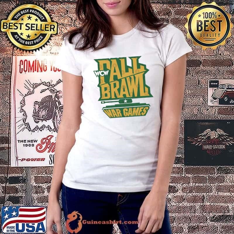 WCW Fall Brawl War Games Annual professional wrestling T-Shirt