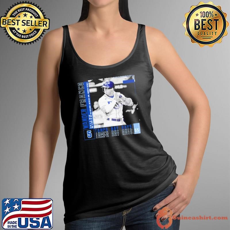 Wander franco Dominican professional baseball shortstop Tampa Bay Rays T-Shirt