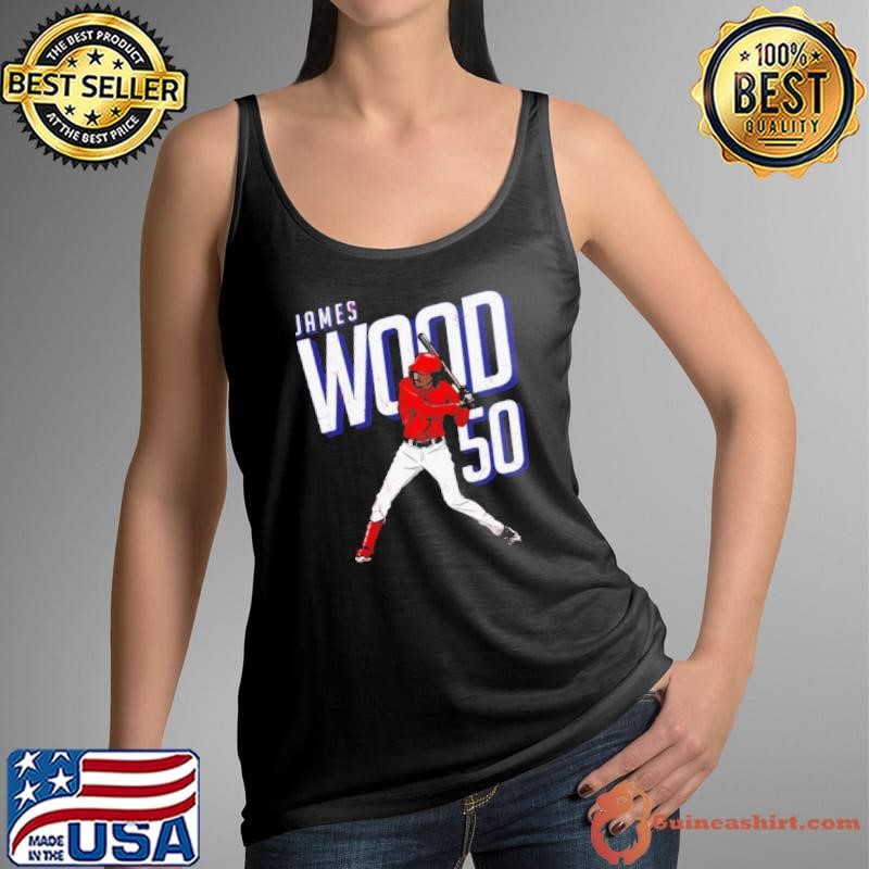 Washington Nationals James Wood #50 Player Shirt