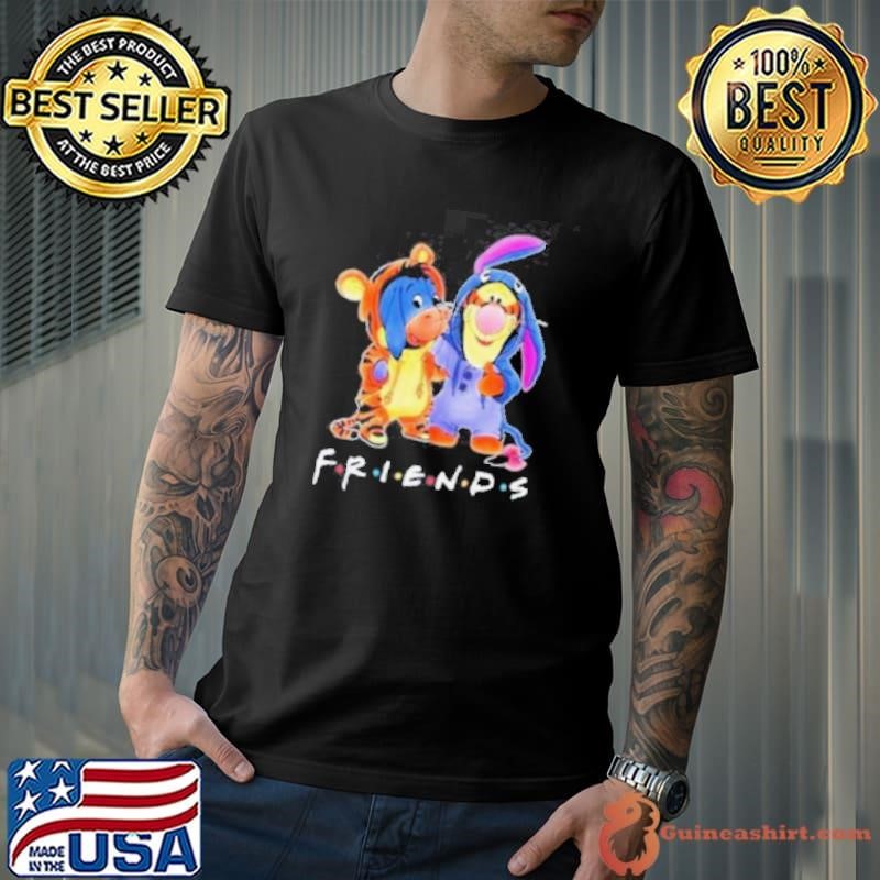 Winnie The Pooh Best Friends Eyemore And Tigger Fan Shirt