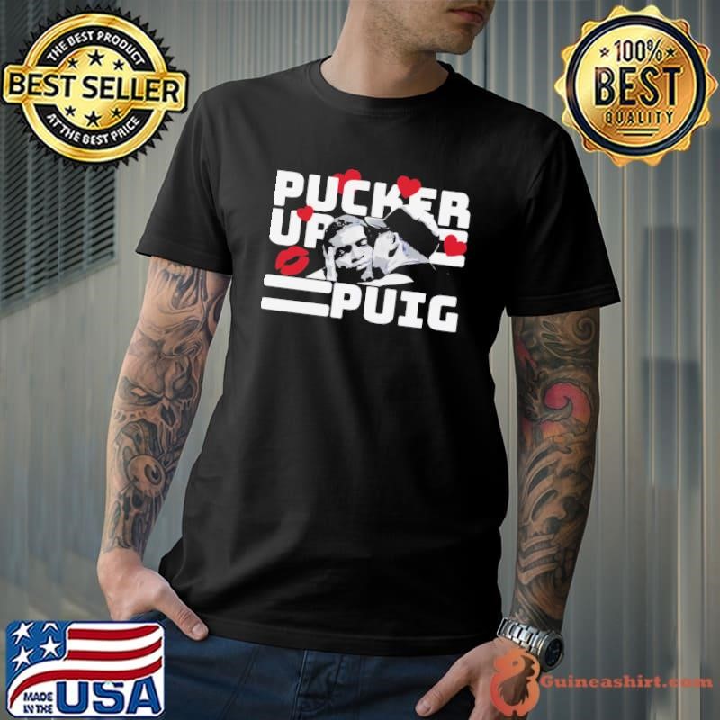 Yasiel Puig Kissing Cuban-born American professional baseball right fielder Unisex