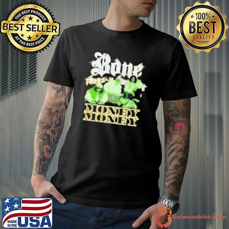 2024 Bone Thugs N Harmony Money Money Black Shirt