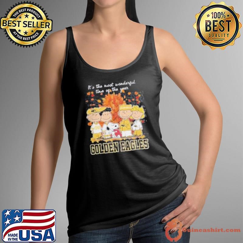 2024 Southern Miss Golden Eagles x Peanuts Snoopy Is The Most Wonderful Time Of The Year Shirt