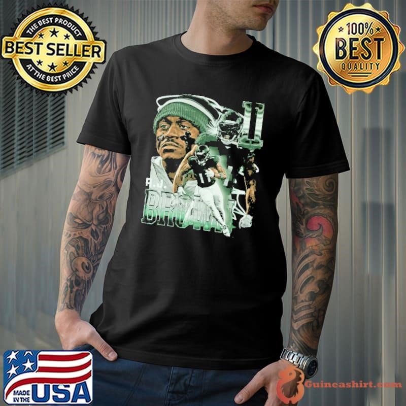 A.J. Brown American professional football wide receiver Philadelphia Collage T-Shirt