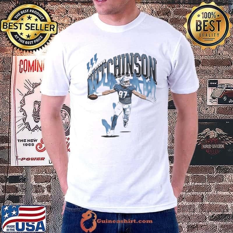 Aidan Hutchinson American professional football defensive end Detroit Retro T-Shirt