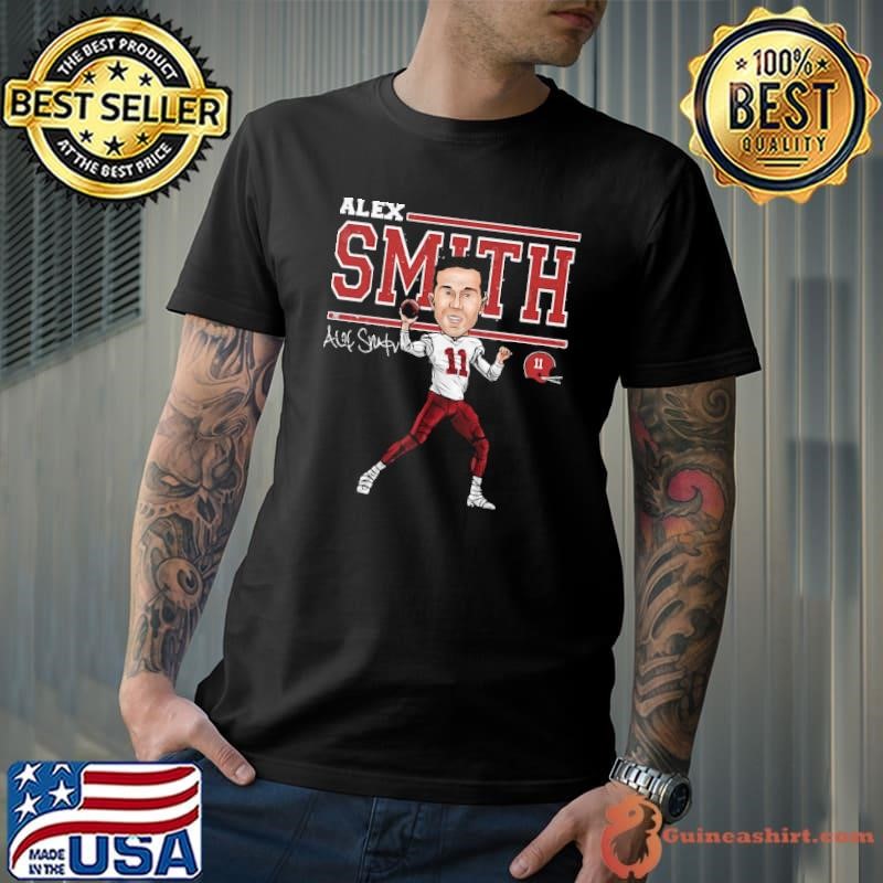 Alex Smith Washington Cartoon former professional American football quarterback T-Shirt