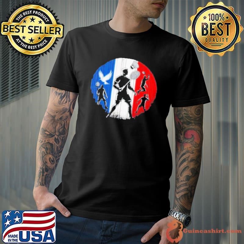 Badminton Sport Vintage Évolution Badminton Shirt