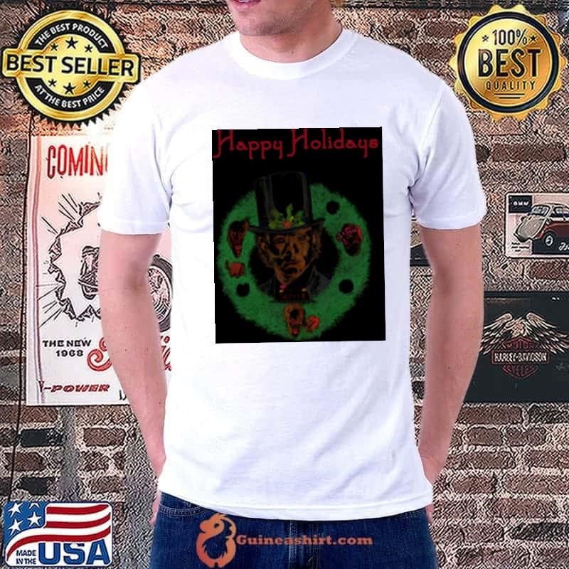 Bill Murray Scrooged Happy Holidays shirt
