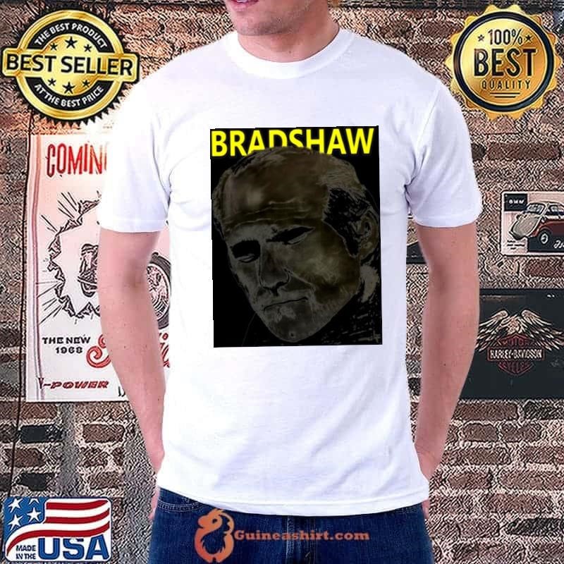 Black And White Design Pittsburgh Legends Bradshaw shirt