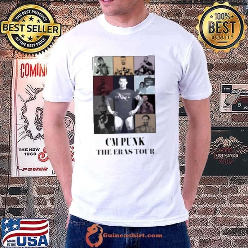 CM Punk The Eras Tour Shirt