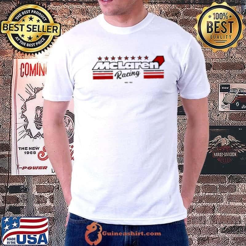 Camiseta Mclaren Racing F1 Team Retro Shirt