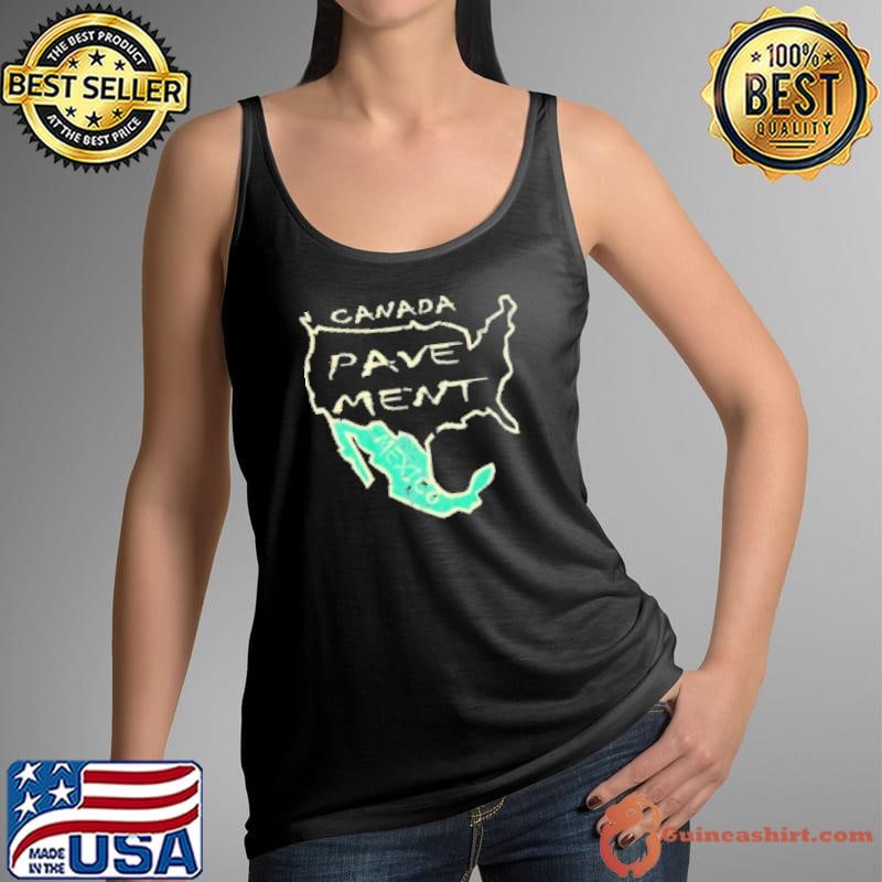 Canada Mexico Map Country Vintage Shirt