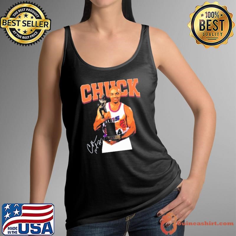 Charles Barkley The Chuck Basketball Legend Signature Retro 80s T-Shirt