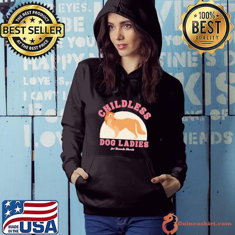 Childless Dog Ladies For Kamala Harris Collie Hoodie