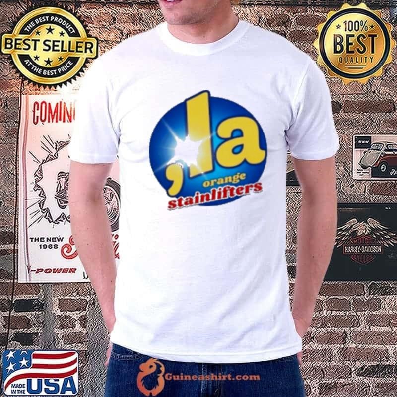 Comma La Detergent Orange Stainlifters Shirt