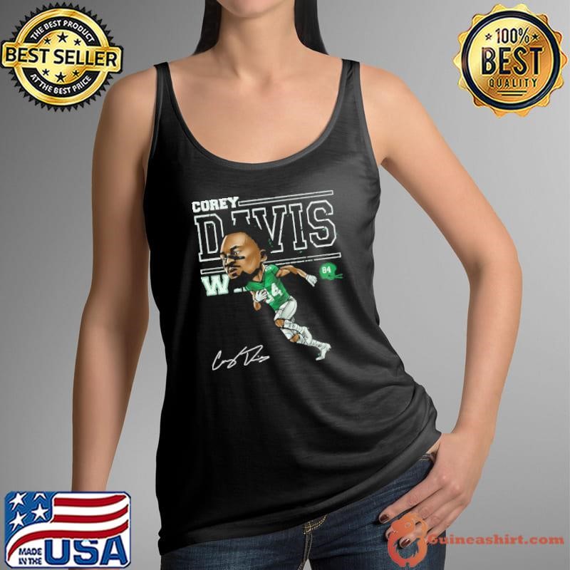 Corey Davis New York J Cartoon American football offensive lineman T-Shirt