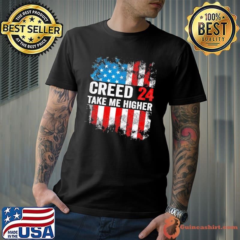 Creed '24 Take Me Higher American Flag Election Unisex