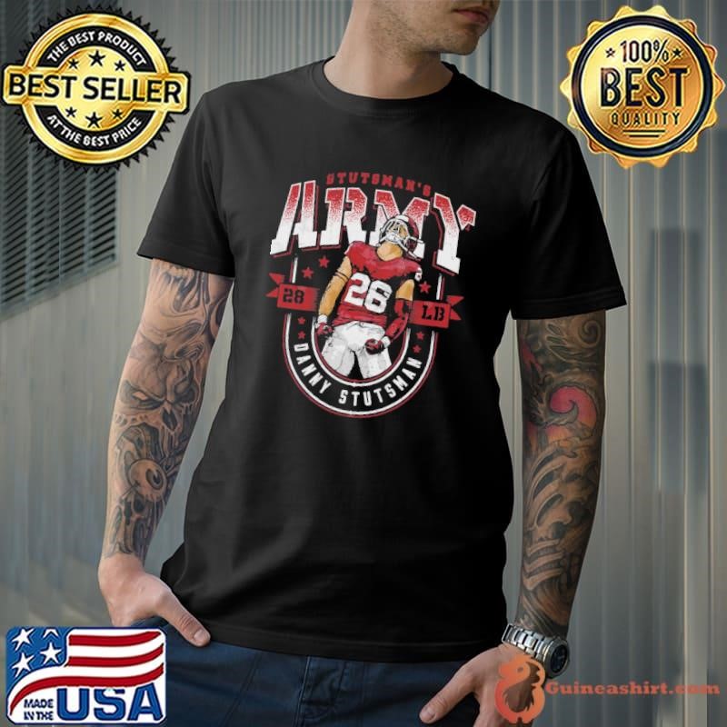 Danny Stutsman an American football linebacker College Stutsman Army T-Shirt