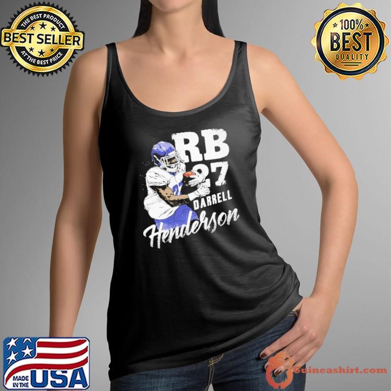 Darrell Henderson Los Angeles R Team an American football running back T-Shirt