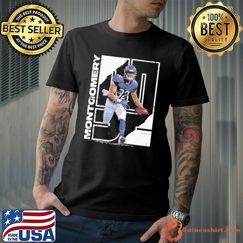 David montgomery stretch an American football running back Unisex
