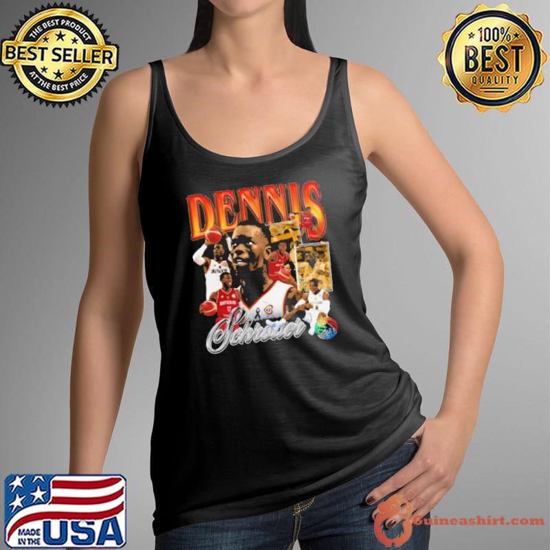 Dennis Schroder German professional basketball player Vintage Bootleg T-Shirt