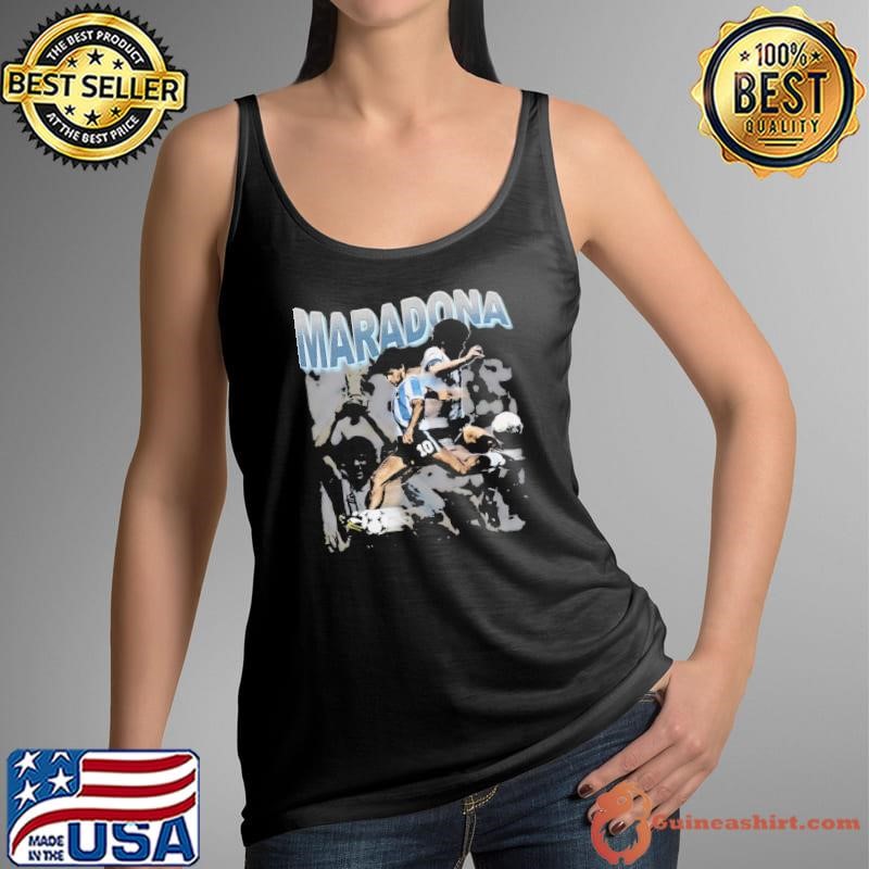 Diego Maradona Vintage Argentine-Italian football coach T-Shirt