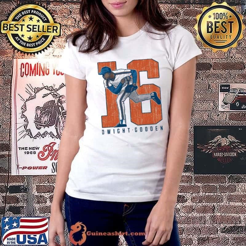 Dwight Gooden American former professional baseball pitcher New York M Clutch T-Shirt